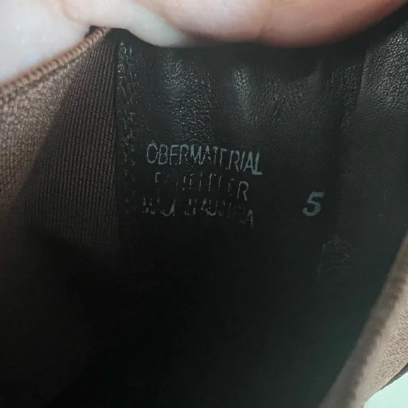 Paul Green | 'Jules' Block Heel Chelsea Boot Cognac Brown Leather Women Sz 5/7.5 - Picture 7 of 8